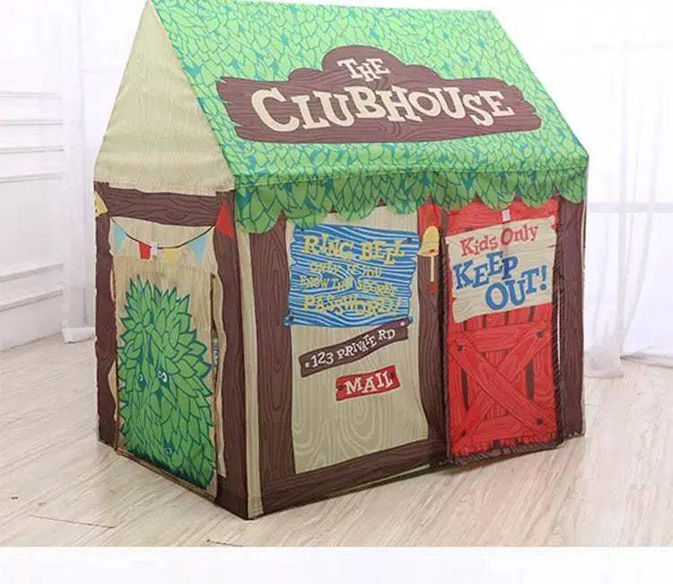 Portable Children Tent Cute Wigwam Folding Kids Tents Tipi - ToylandEU