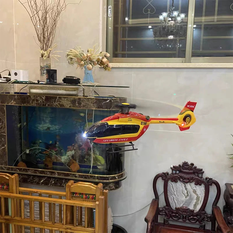 RC C190 Brushless Motor RC Helicopter with Fixed Altitude and Optical Flow - Electric Model for Kids - Perfect Outdoor Toy Gift