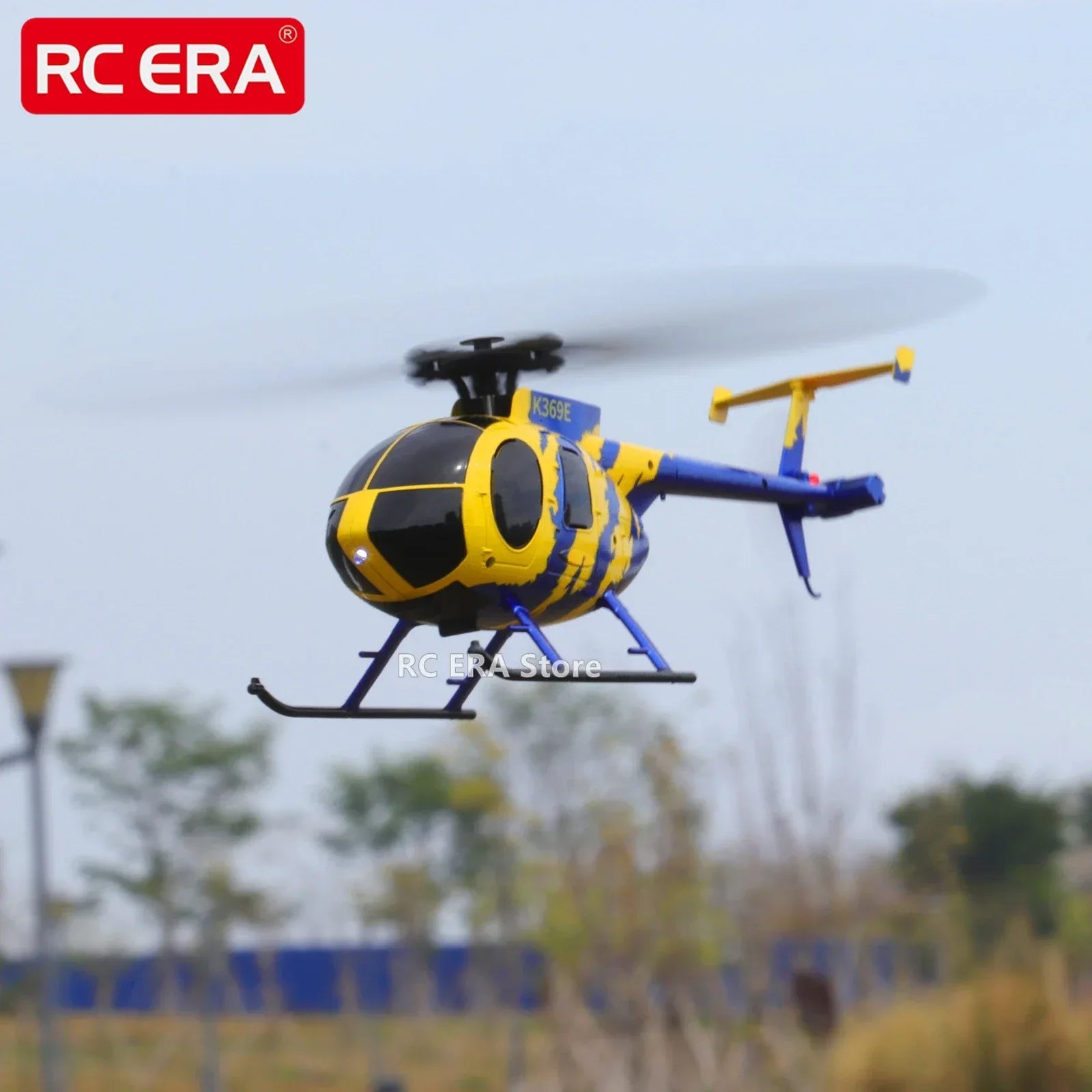 Mini MD500 RC Helicopter With Optical Flow Stabilization - ToylandEU