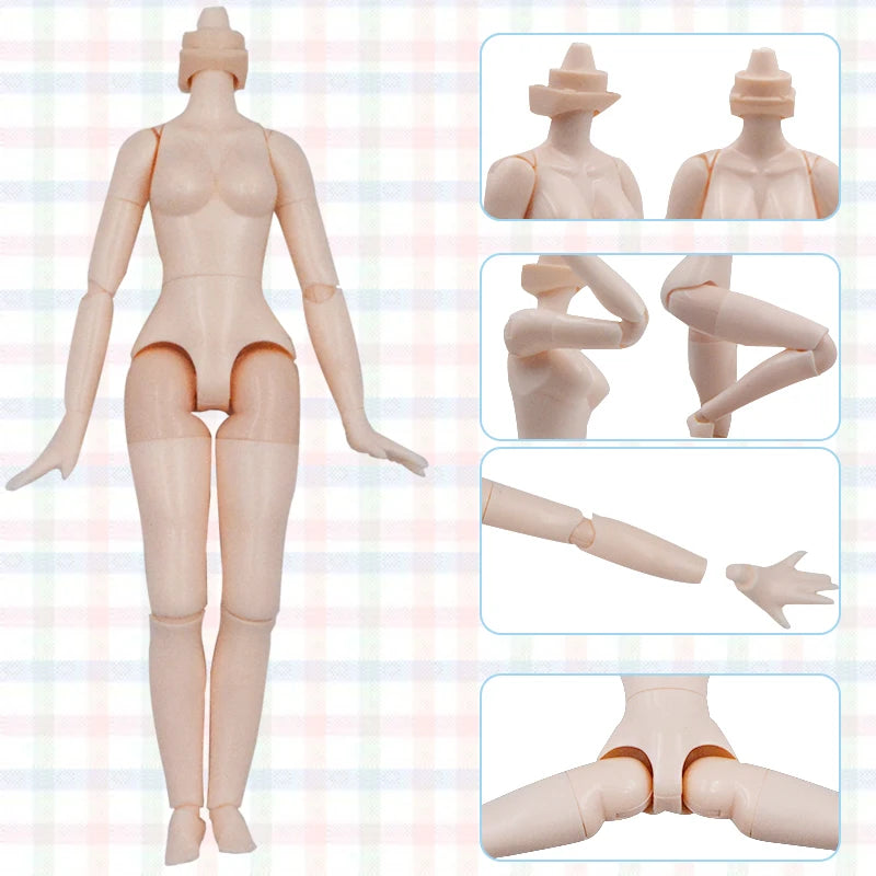 30cm 1/6 Blyth Doll Customized Jointed Body Toy Ball - ToylandEU