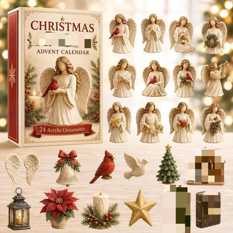 Advent Calendar | Character Series Blind Boxes | 2D Acrylic Hanging Ornaments | Music Fan Holiday Gift