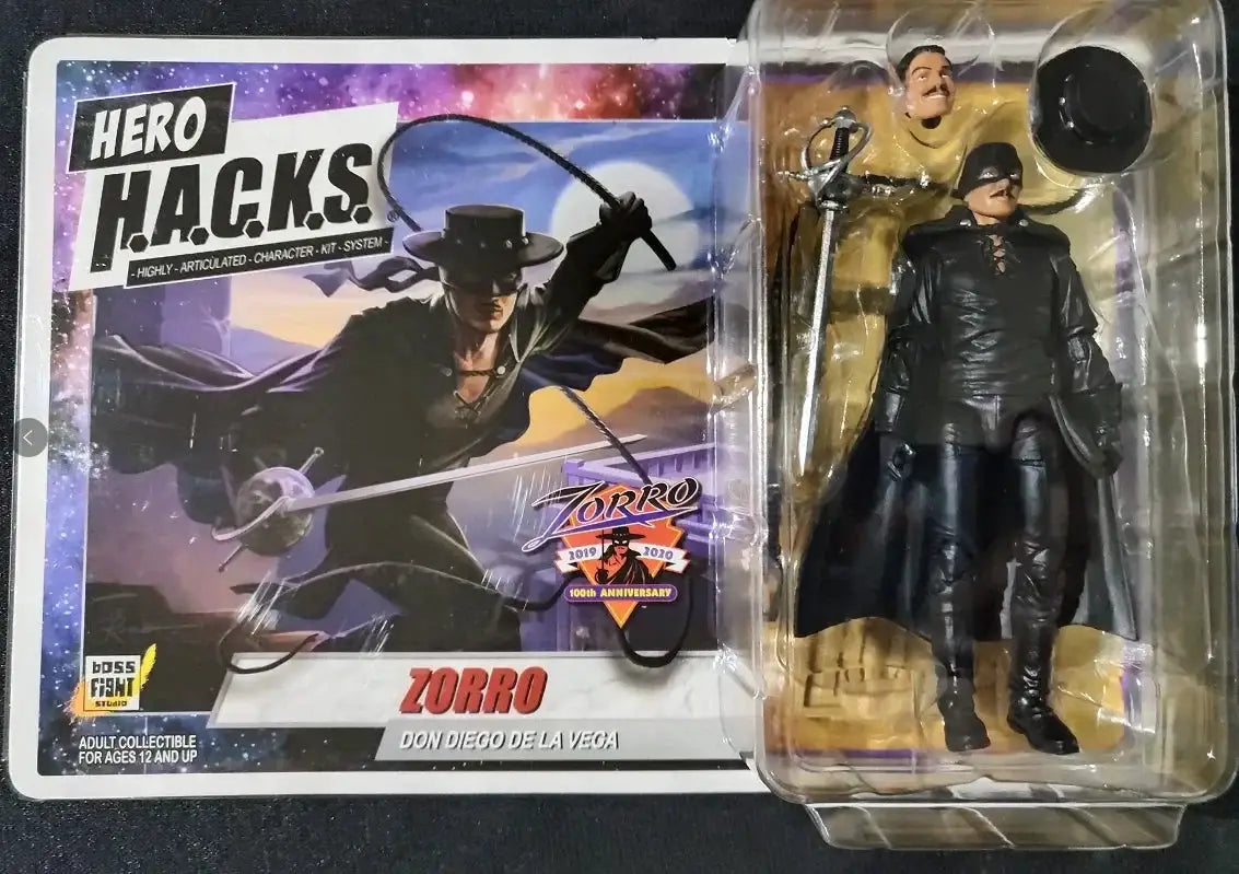 1/18 BFS Action Figure Hero H.A.C.K.S. Zorro and Tornado Anime Collection Model Toy - ToylandEU