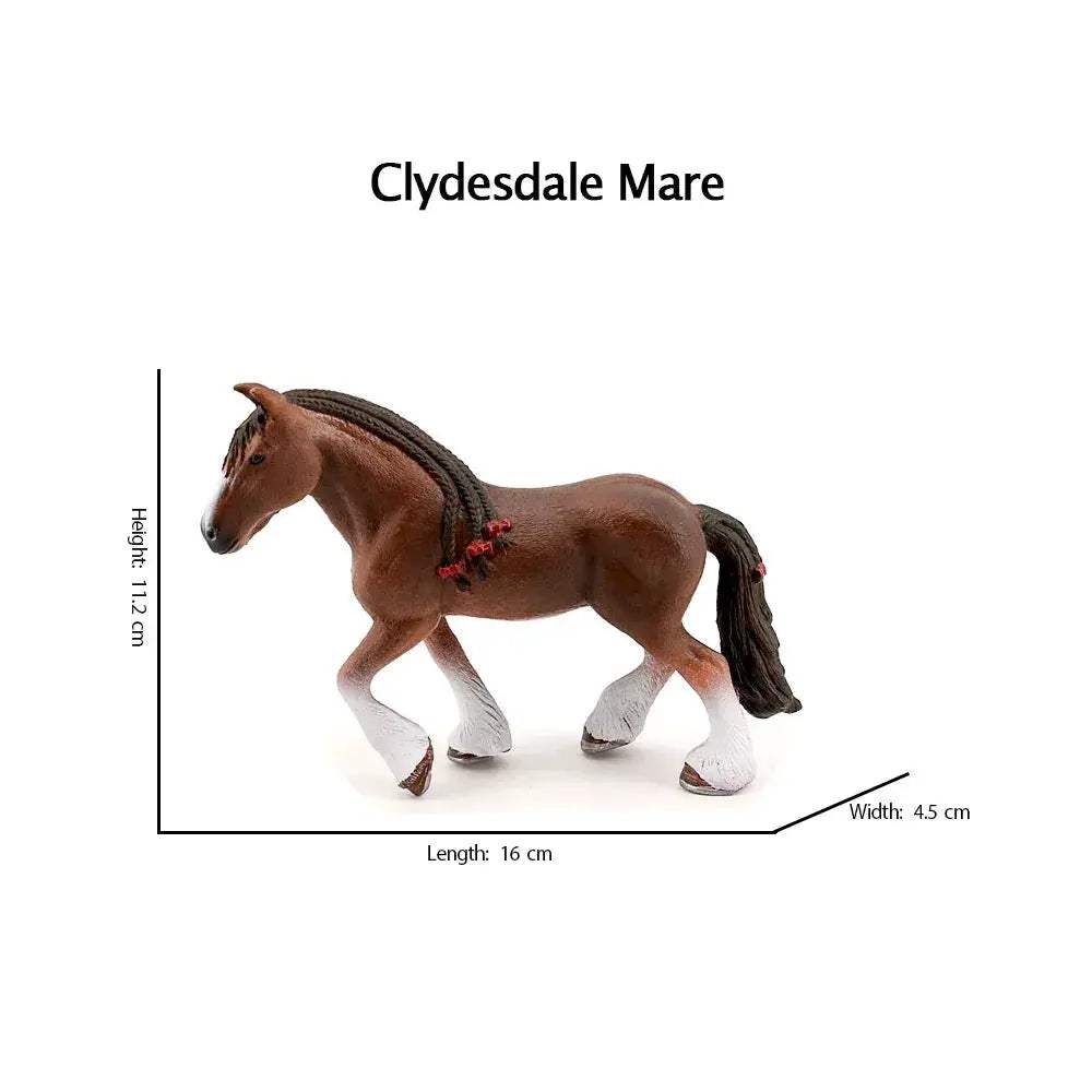 Premium Horse Figurines Set for Kids Realistic Toy Horses - ToylandEU