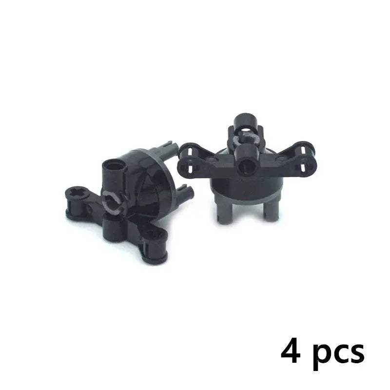 MOC Technical Tire Wheel Cross Hole Set Motorcycle Car Truck Wheels 44309 92402 32019 54120 11957 Construction Building Block - ToylandEU