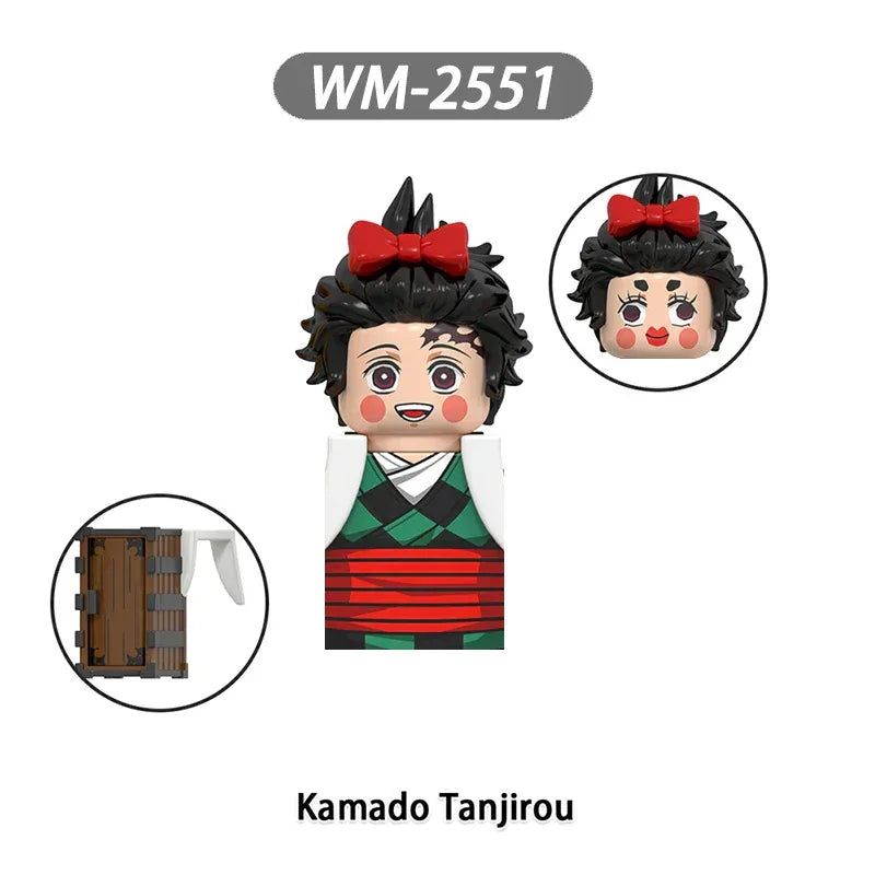 Anime Action Figures Building Blocks Set With Special Effects