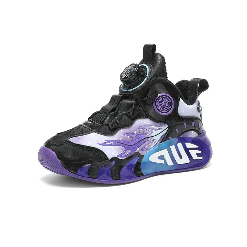 Winter Warm Kids Sneakers Waterproof Anti Slip Shoes - ToylandEU