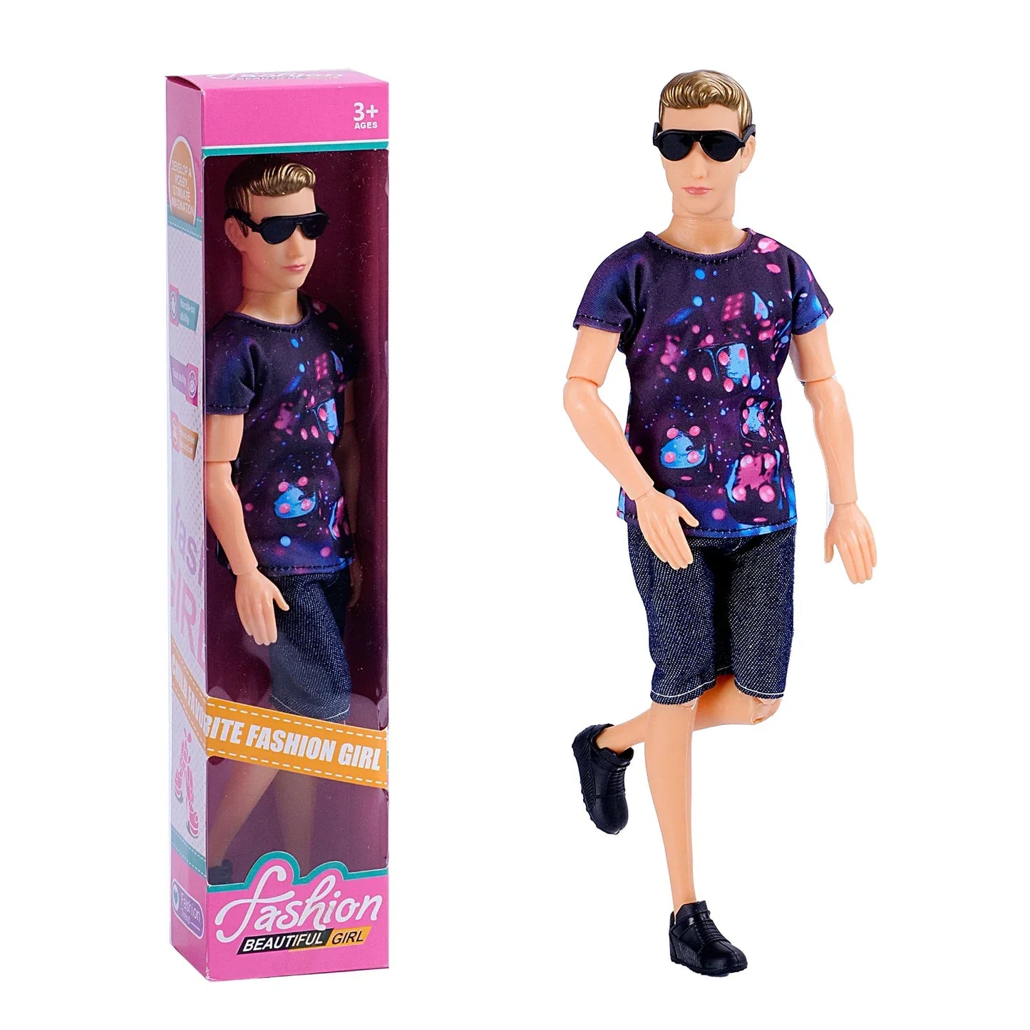 30cm BJD Doll With Moveable Joints And Deluxe Outfit