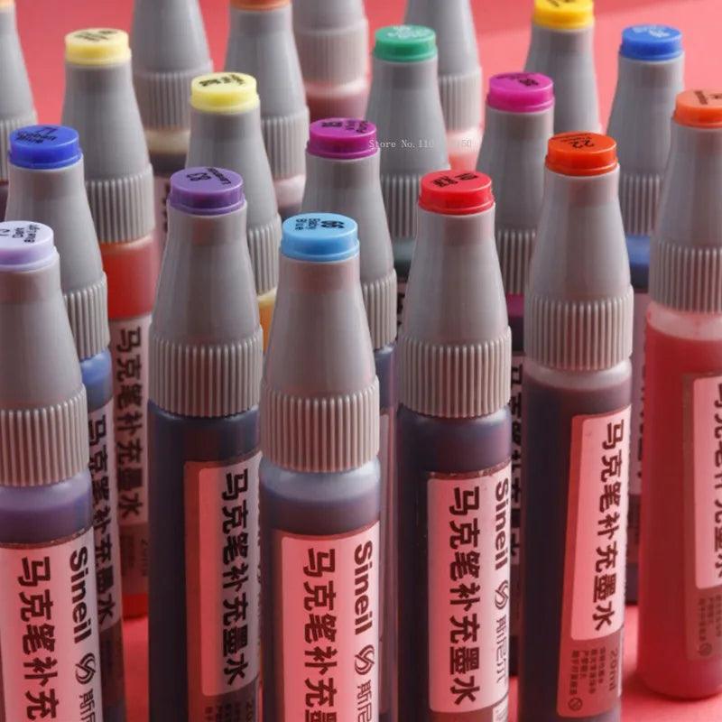 Marker Refill Ink | Quick Dry Formula | Toylandeu™