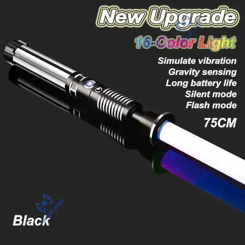RGB Lightsaber Toy With 15 Color Modes And Sound FX - ToylandEU