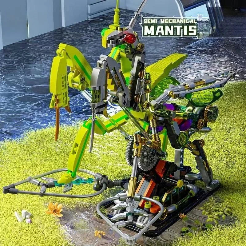 Building Blocks Set | Mechanical Dino MOC | Lego Compatible | 14+