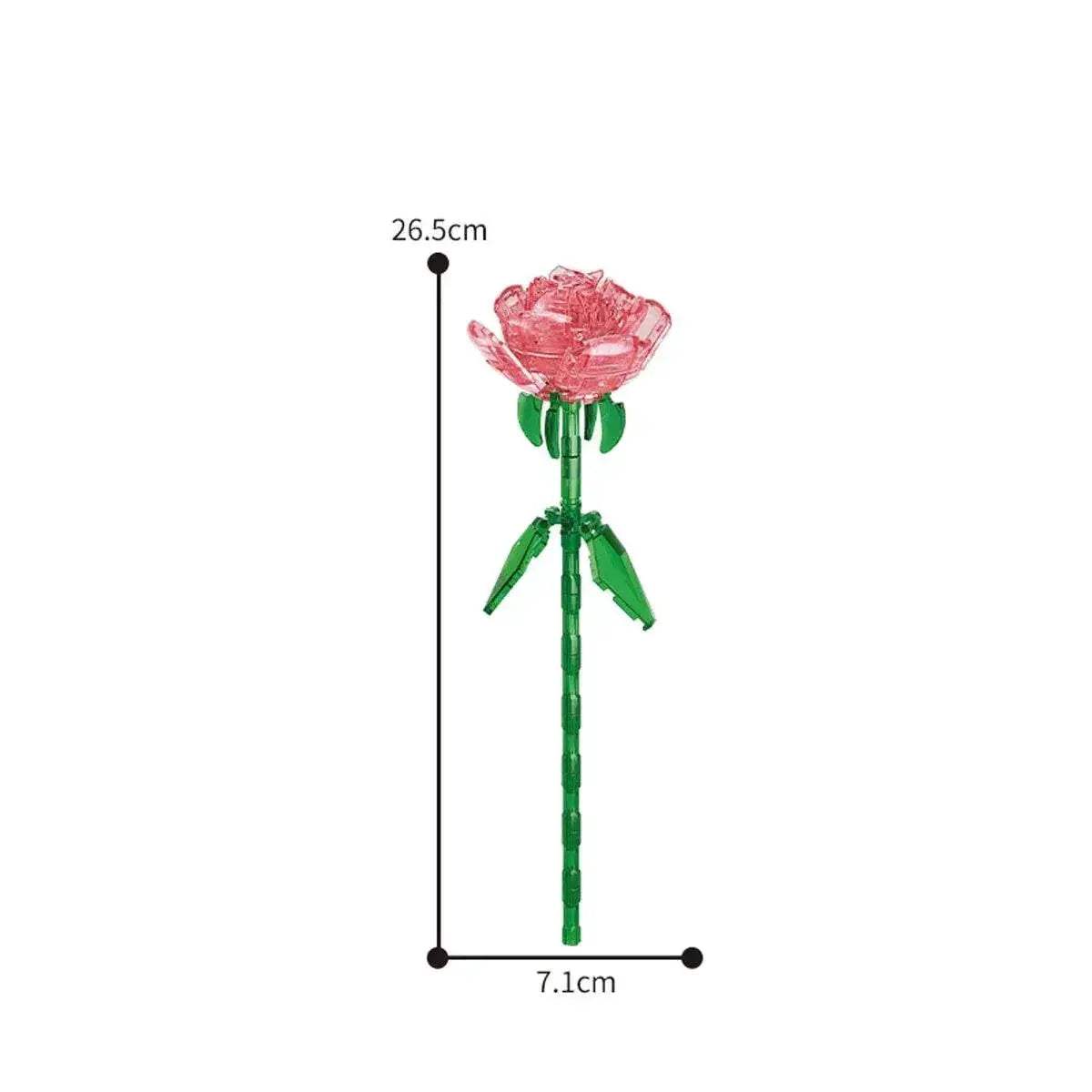 Eternal Block Flower Assembly Bouquet Desktop Decoration Toy - ToylandEU