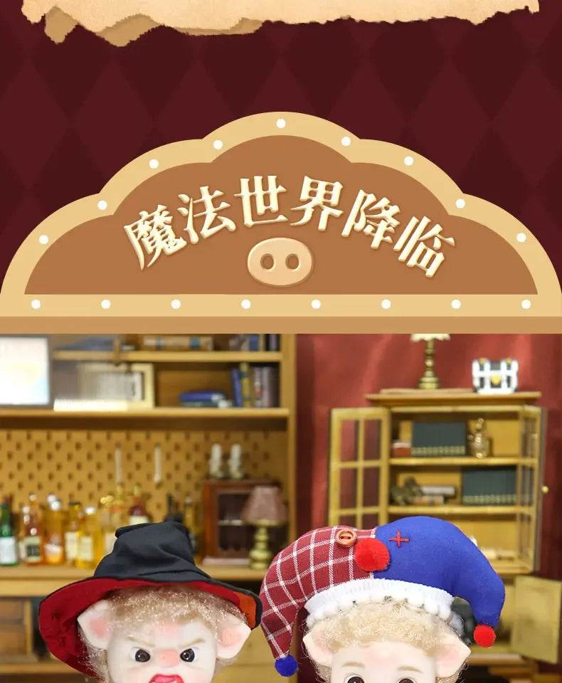 Ob11 Bjd Doll Boy Pig Face Piggy Ball-jointed Mini Doll Gift - ToylandEU