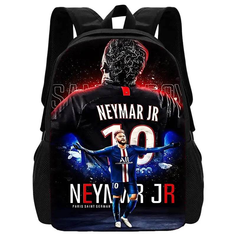 Durable School Backpack Football Themed With Lunch Bags And Pencil Bags For Boys And Girls - ToylandEU