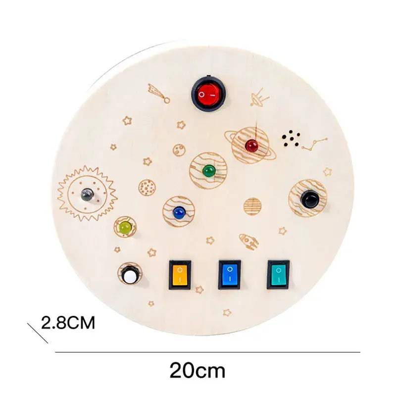 Montessori Busy Board Sensory Educational Toy For Travel - ToylandEU