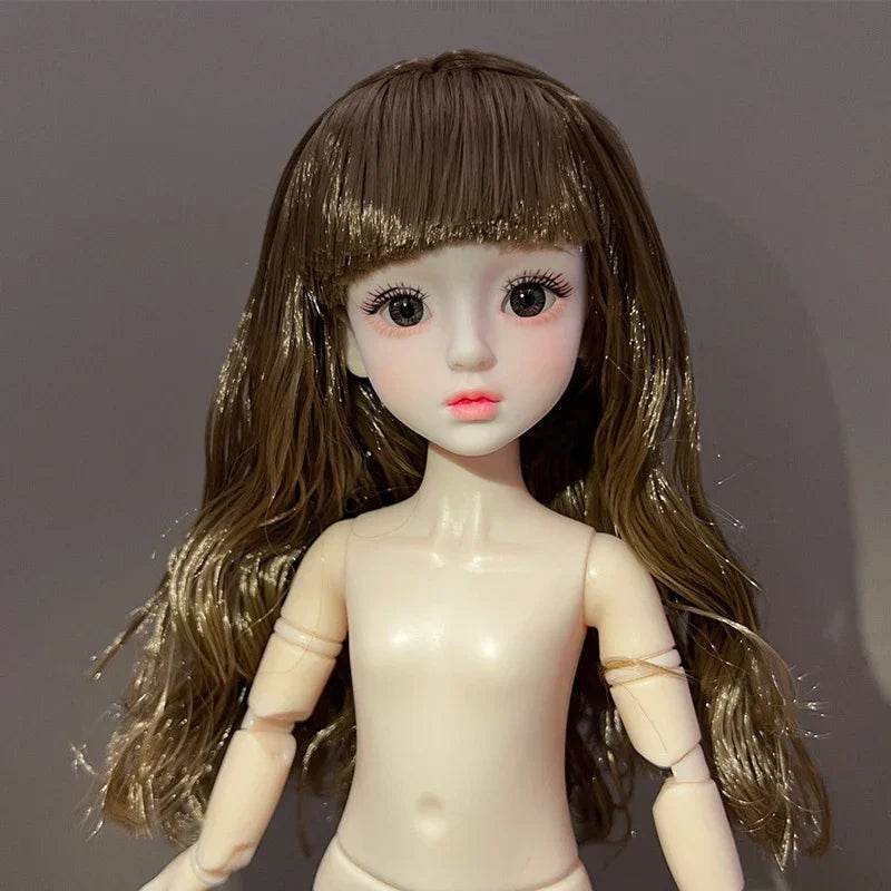 30cm Dolls For Girl Dolls 1/6 Starry Grey Blue Eyes Fashion - ToylandEU