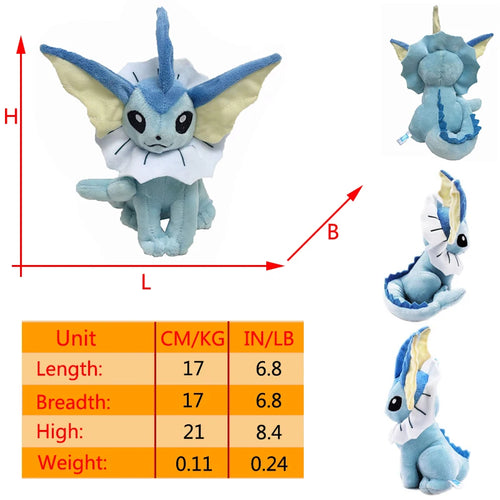 30 Styles Pokemon Eevee Pulsh Toys Shiny Sylveon Jolteon Glaceon Toyland EU