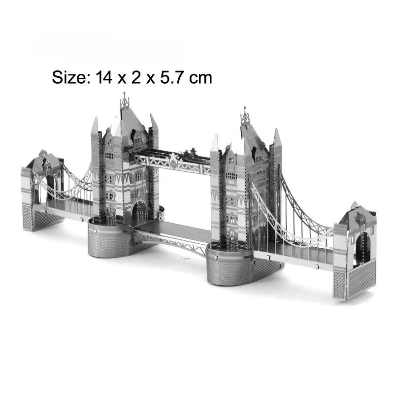 3D Metal Puzzle Tengwang Pavilion | DIY Assembly Model | Chinese Architecture