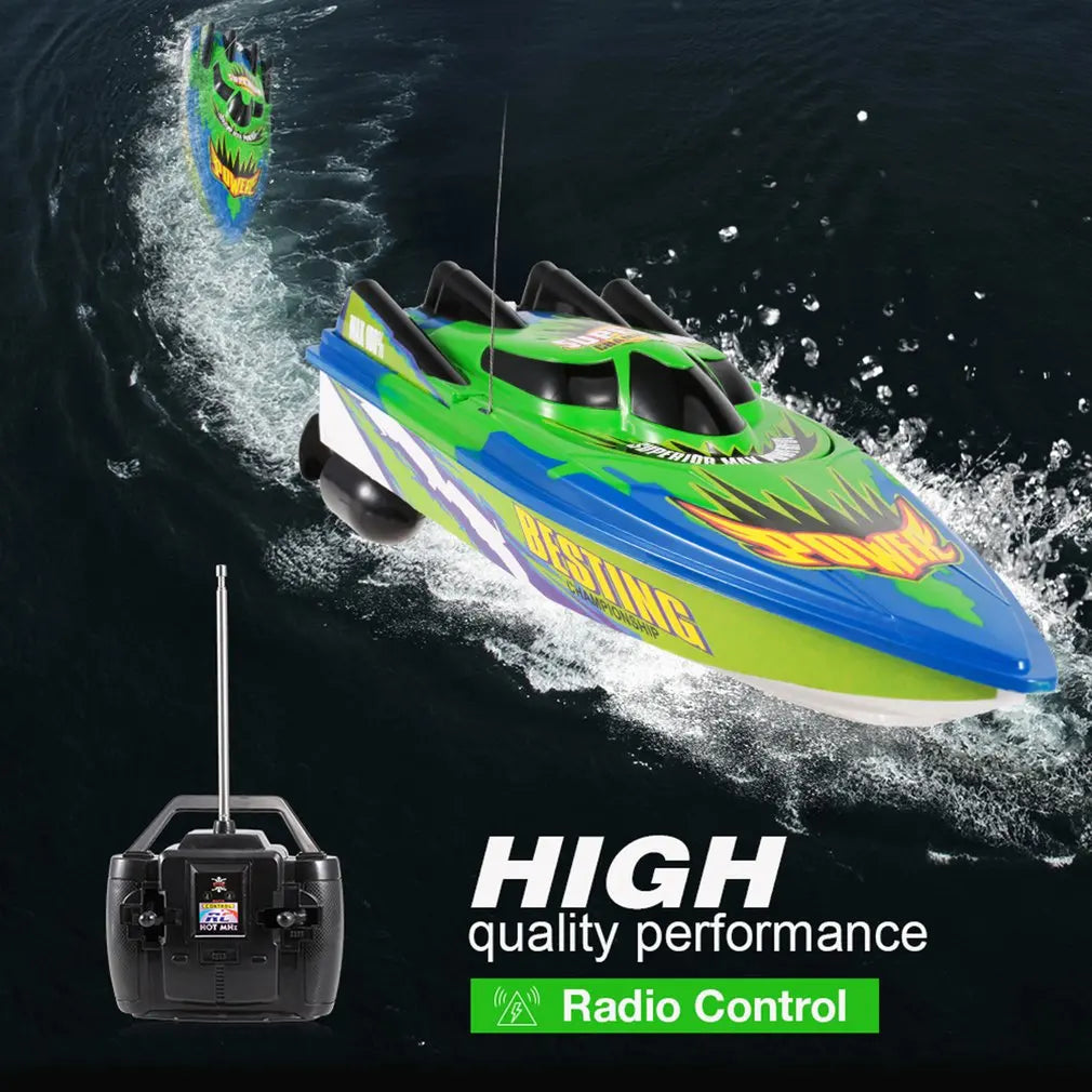 Double Motor High Speed RC Boat with Waterproof Sealing ToylandEU.com Toyland EU