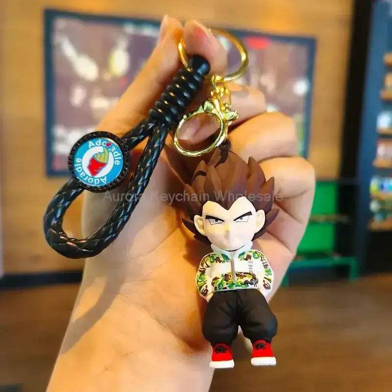 Dragon Ball Z Key Chains Anime Series Car Pendant Keyring Kids Accessories Gifts - CLOUDANIMESTUDIO