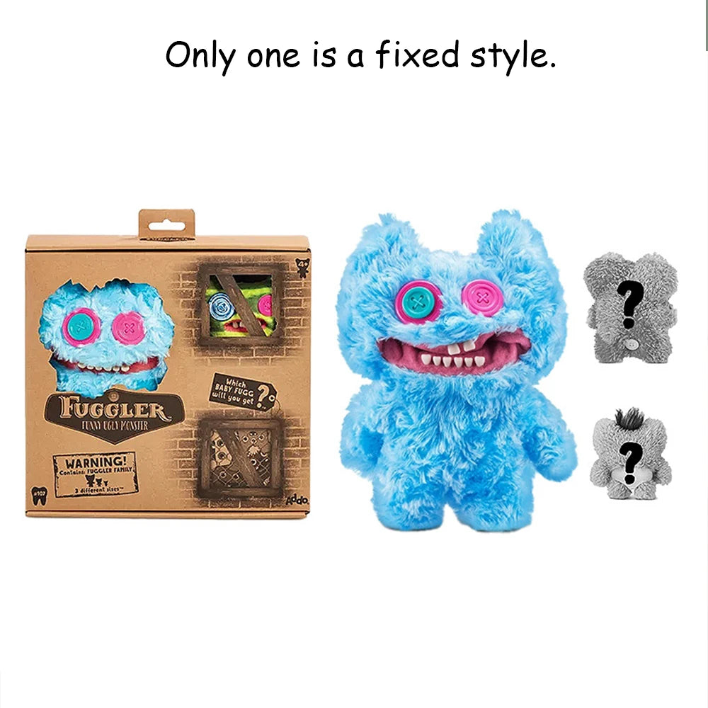 Original Ugly Fuggler Tooth Monster Plush Toy for Kids Safe