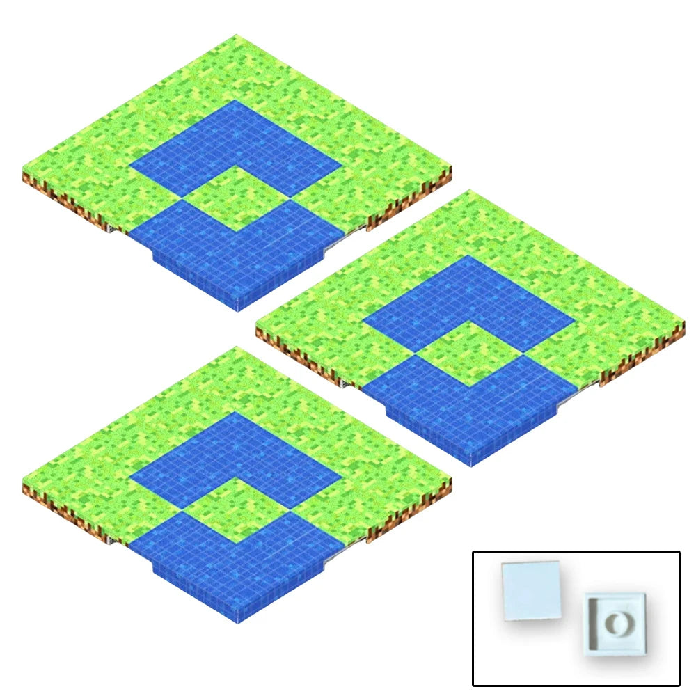 Magnetic Building Block Set | Micro and Large Blocks | Brand SIBEIJIA | Ages 3-6