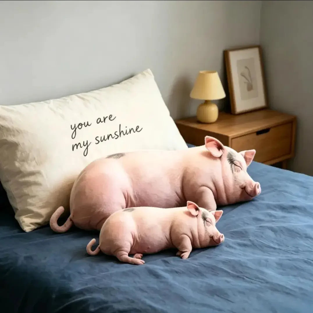 Pig Plush Pillow | Soft PP Cotton | Toylandeu™