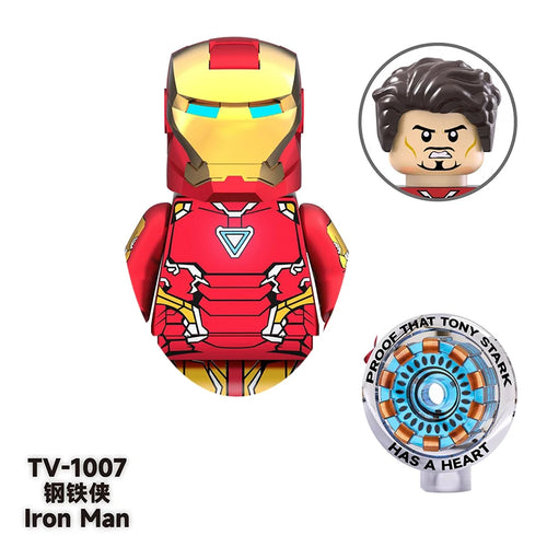 Marvel Legends Iron Man Building Blocks Set MK1 ToylandEU.com Toyland EU