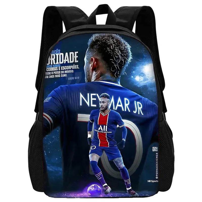 Durable School Backpack Football Themed With Lunch Bags And Pencil Bags For Boys And Girls - ToylandEU