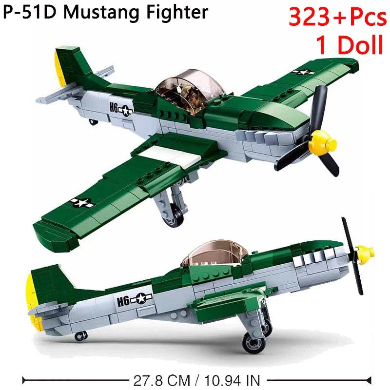 Military F/A-18E Super BumbleBee Fighter Plane Building Blocks - ToylandEU