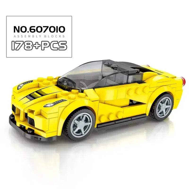 MOC Racing Car Lego Compatible Building Blocks Set For Kids - ToylandEU