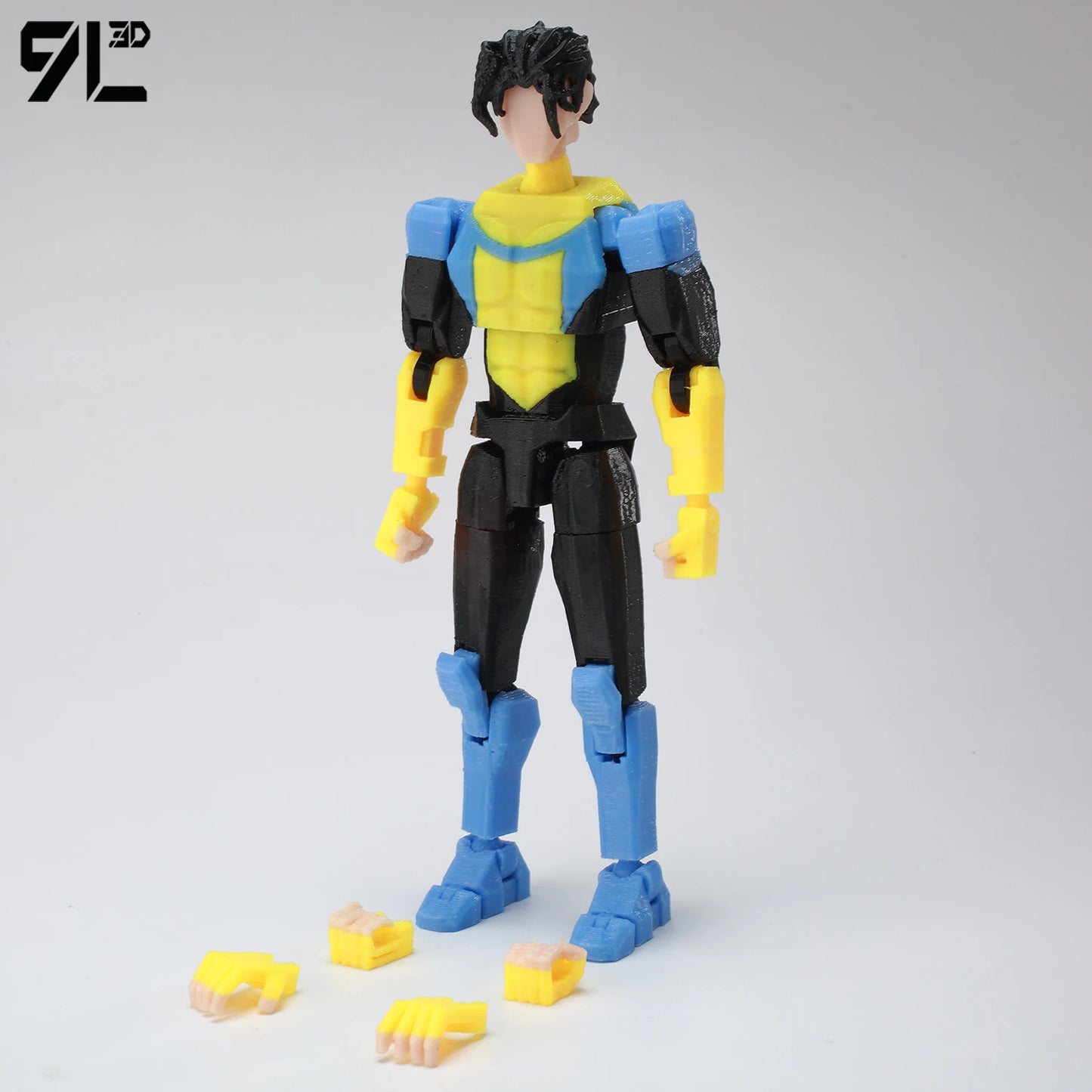 Tech Jacket Action Figures With Movable Joints For Collectors