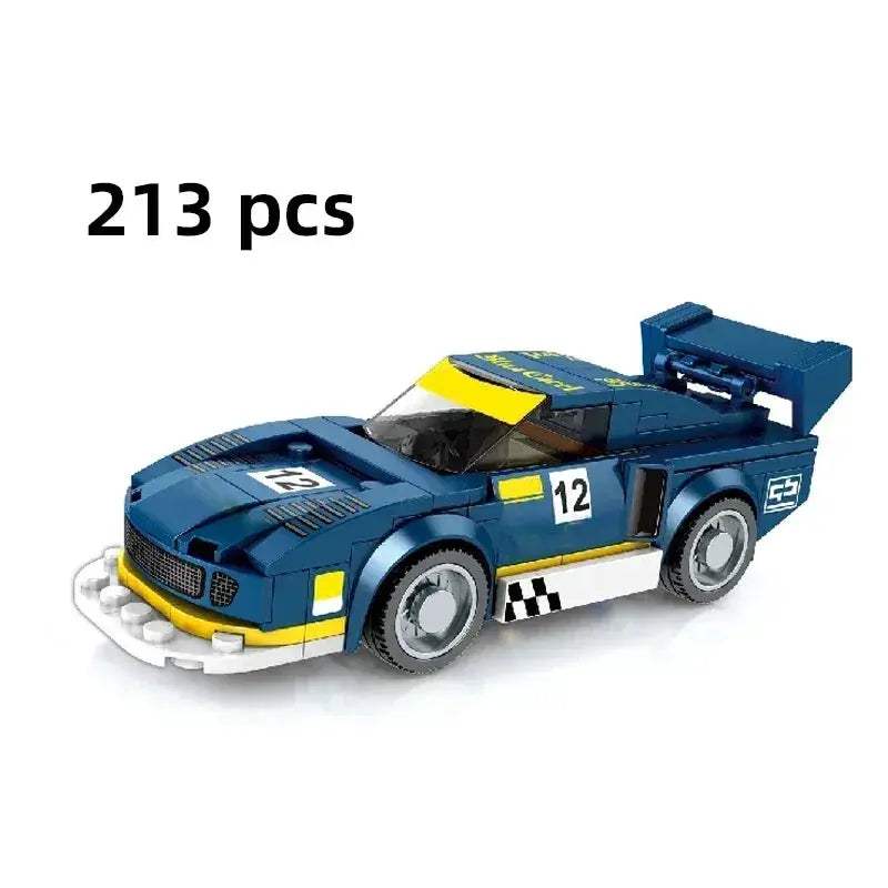 MOC Racing Car Lego Compatible Building Blocks Set For Kids - ToylandEU