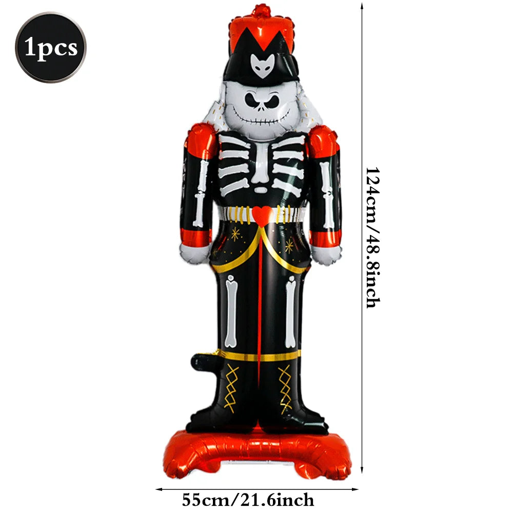 Standing Halloween Balloons | Large Foil Design | Grim Reaper Cut | Party Props