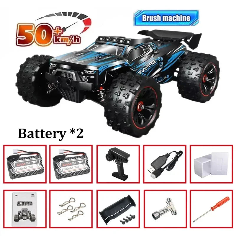 High Speed 1:16 Off-Road RC Car 4x4 with Remote Control