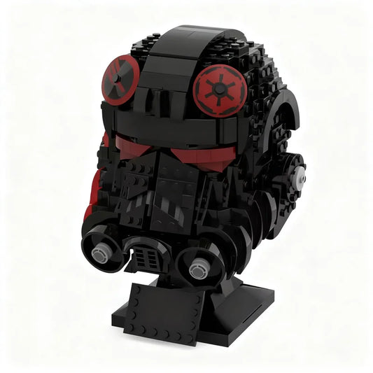 Mini Brick Helmet | 671 Pcs Compatible With Blocks | Iden Versio MOC 14+