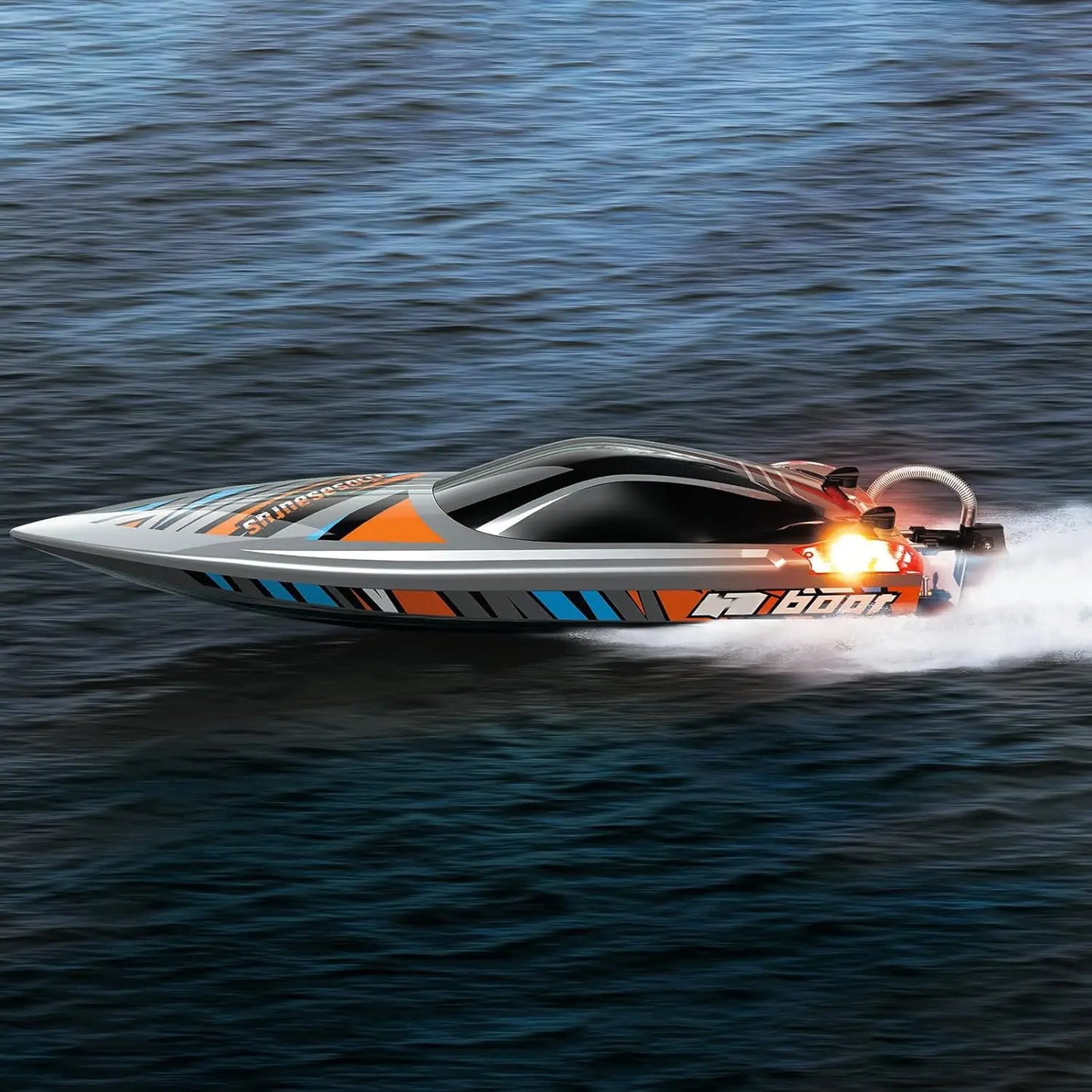 RC Speed Boat | 2.4G Remote | 40-45km/h Brushless | 22.8in