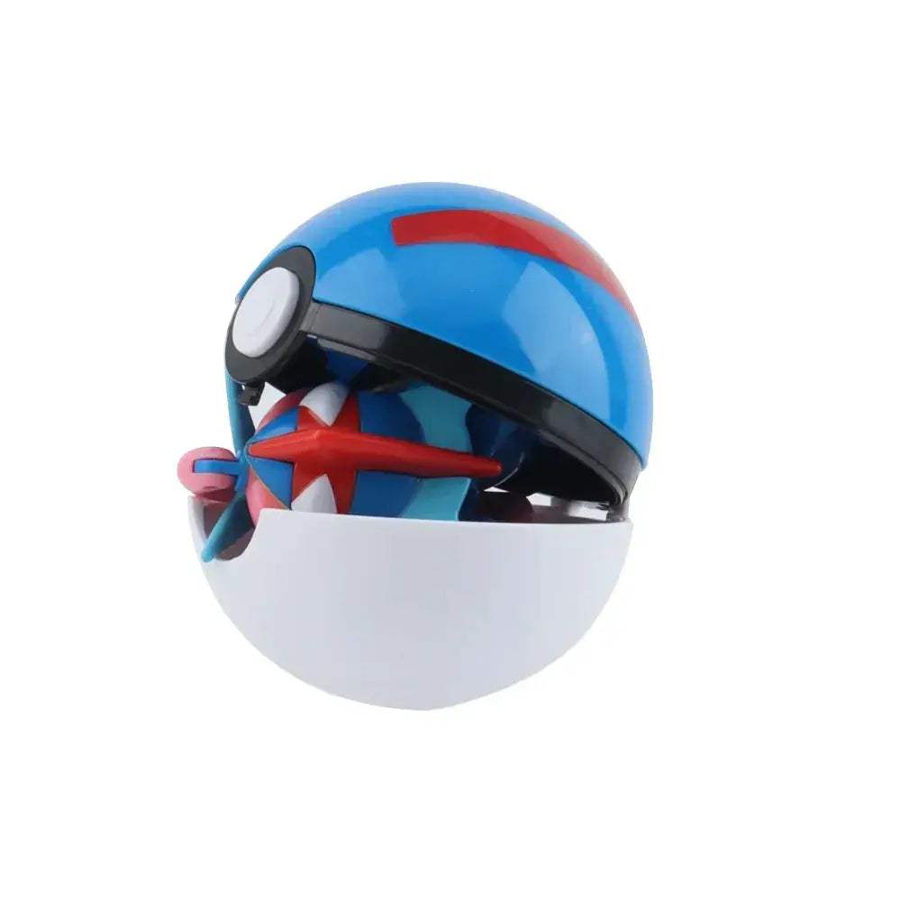 Pokemon Pokeball Anime Figures Toys, Pikachu Gengar Dragonite Snorlax Lapras Pocket Pokeball Toys - CLOUDANIMESTUDIO