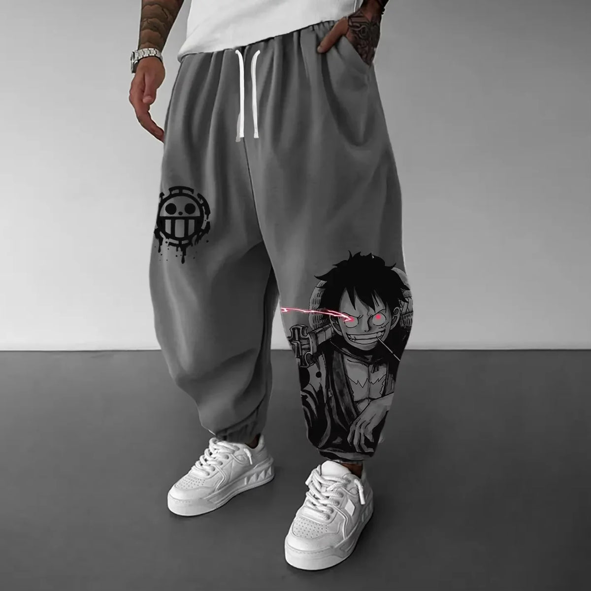 One Piece Zoro Jogger Pants | Polyester Fabric | Casual Fit Men Anime