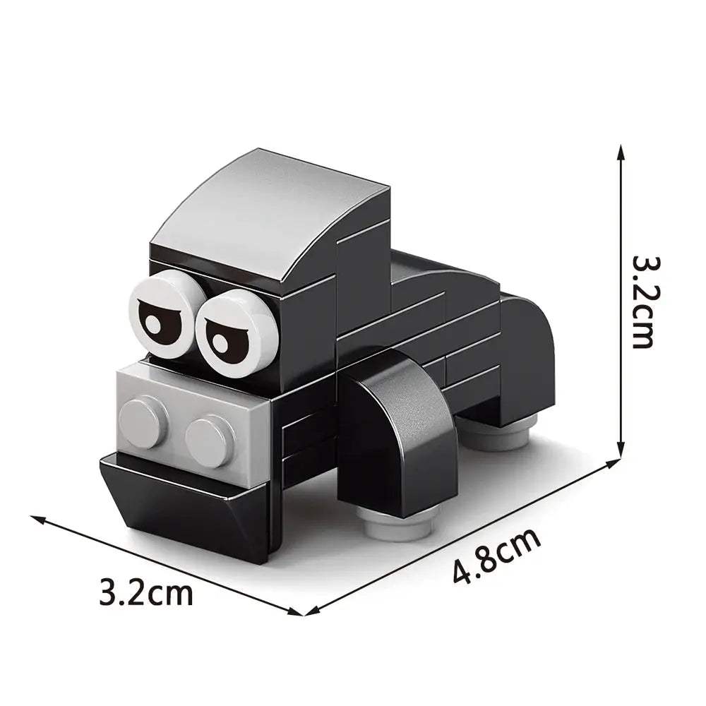 Insect World Animals Scorpion Mantis Ants Spider Birds Marine Animal Building Blocks Toys Desktop Ornaments Bricks Kids Gift - ToylandEU
