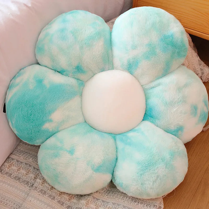 Plush Pillow | Kawaii Colorful Flower Design | PP Cotton Filling | 30/50/65 cm