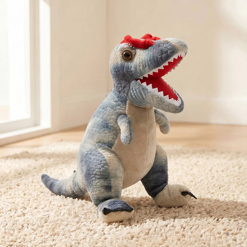 Kawaii Dinosaur Plush Toy Set for Home Decor and Gifting