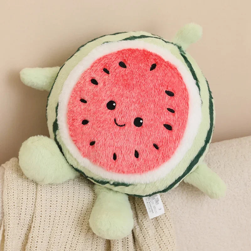 Watermelon Plush Toy | Size 30-40cm | PP Cotton Filling | Cartoon Fruit Cushion