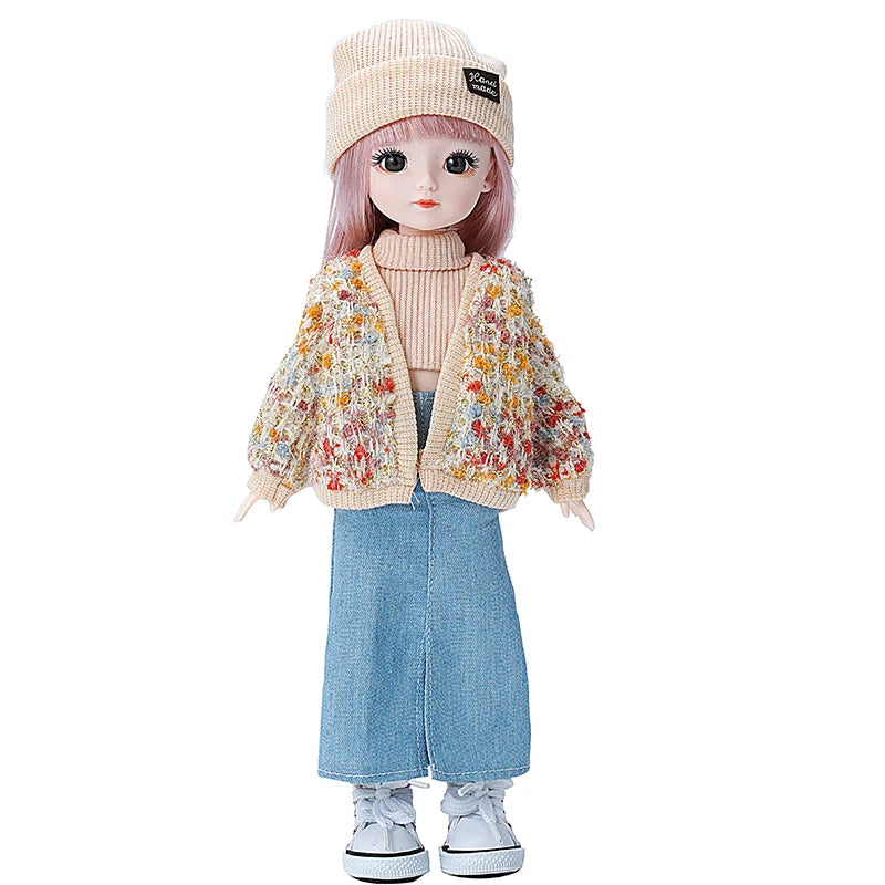 Stylish Sweater Set for 1/6 BJD Dolls - Suitable for Both Girl and Boy Dolls - ToylandEU