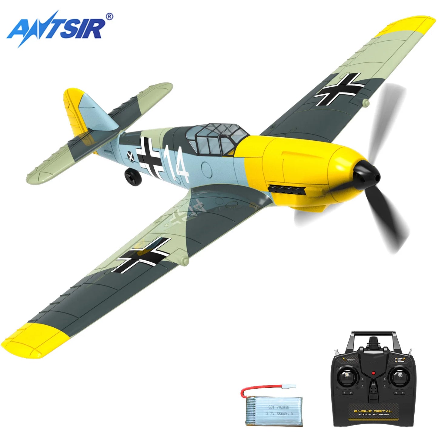 EPP Foam RC Fighter Plane | 4 Channel 2.4Ghz | Auto Return RTF