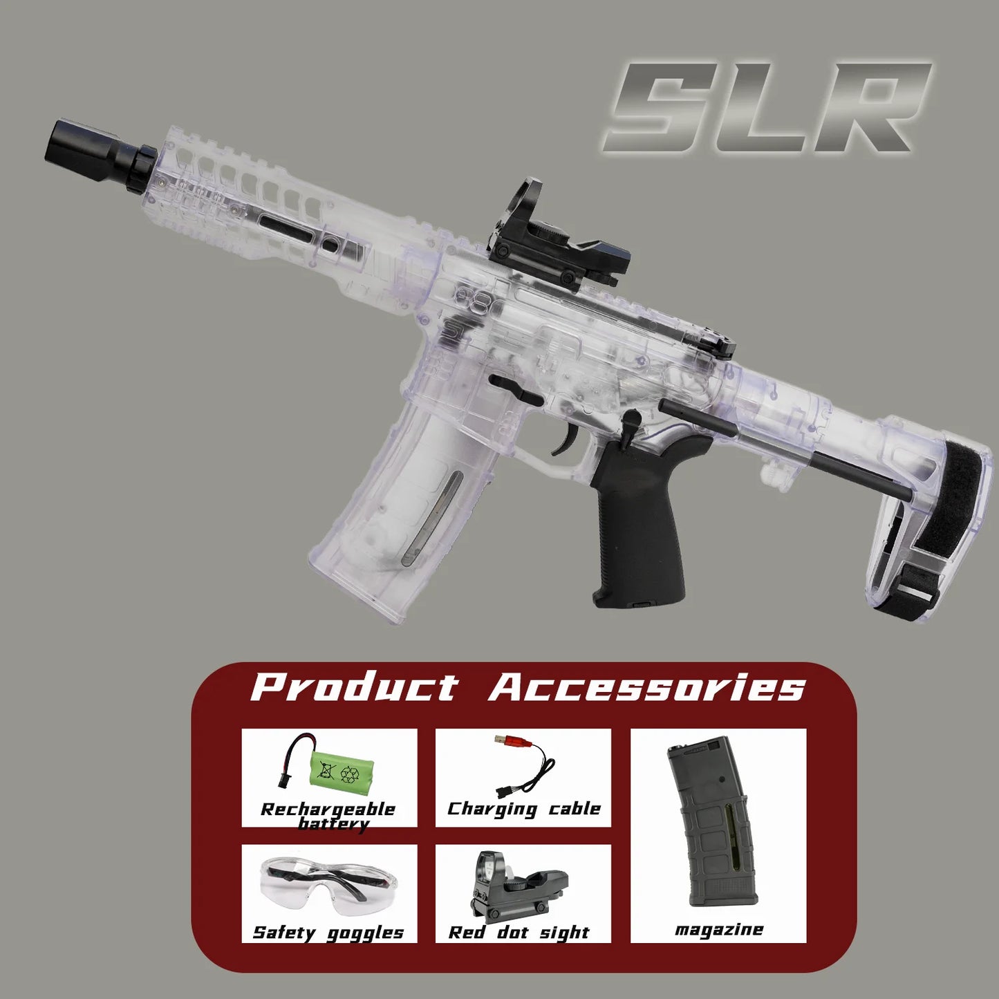 Gel Ball Blaster | Electric Battery Powered | Outdoor Water Gun | 14+