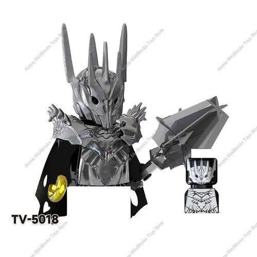 TV6403 Lord Rings Movies Bricks Dolls Goblin Ringwraith Sauron Frodo ToylandEU.com Toyland EU