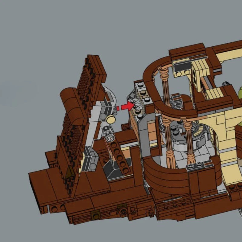 Yacht Model Building Blocks | 3942 Pieces | Toylandeu™