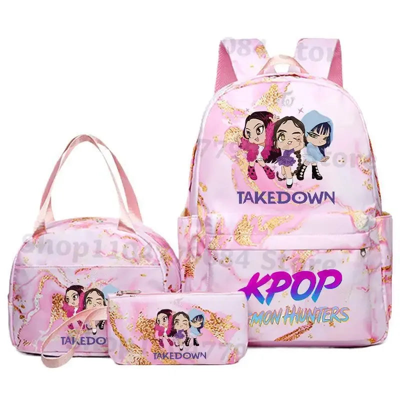 Anime Backpack Gift Set With Lunch Bag And Pencil Case - ToylandEU