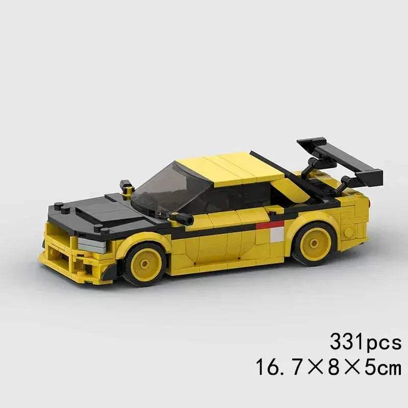 MOC LEGO Compatible Race Car Building Blocks Set For Kids - ToylandEU