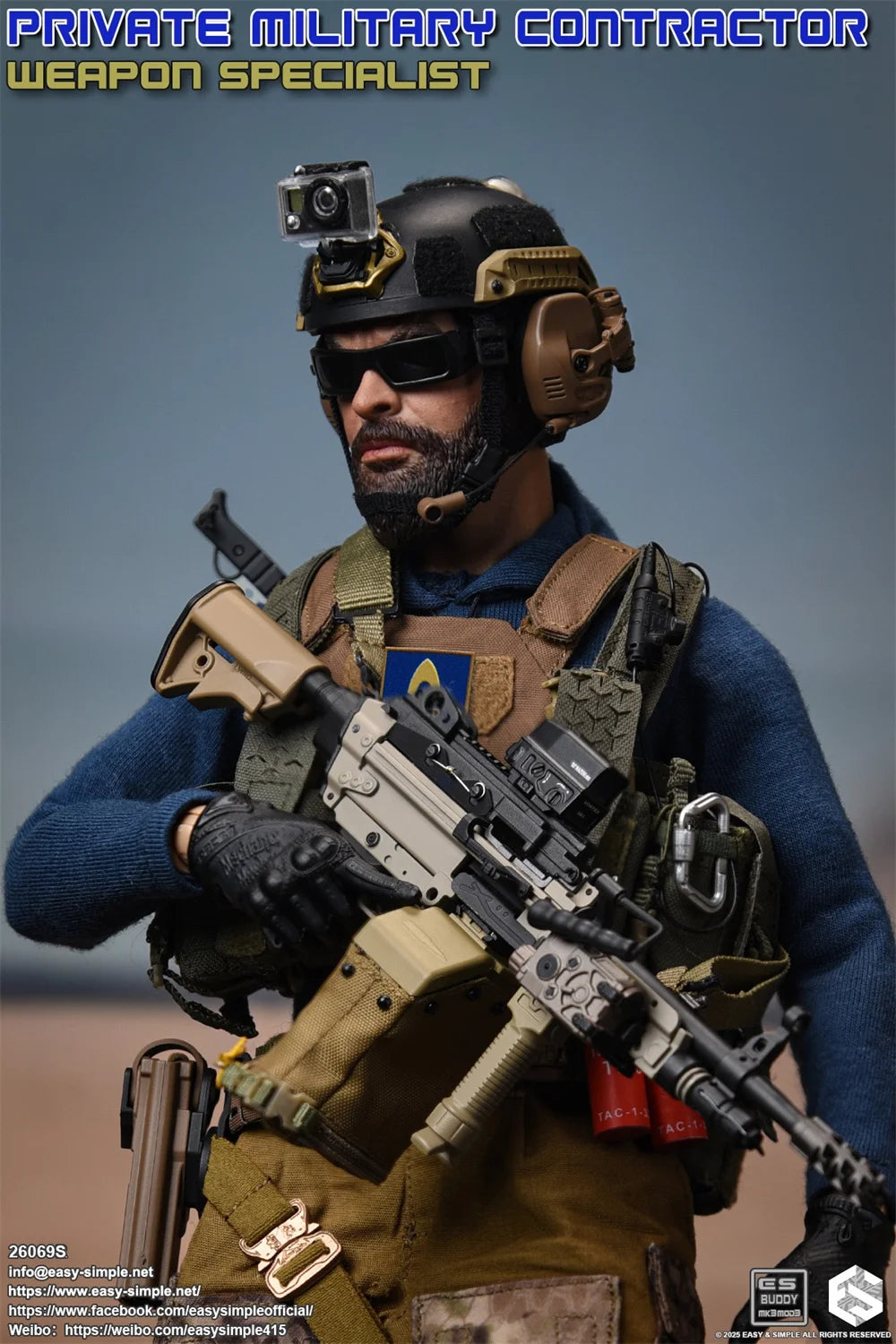 Action Figure Set | 1/6 Scale | PMC Mercenaries Male Soldier | Full Set